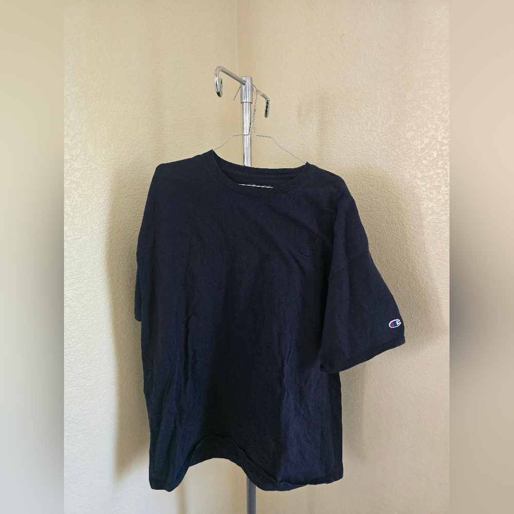 Champion Navy Blue Short Sleeve T- Shirt